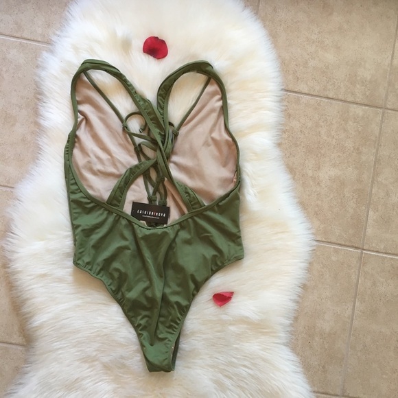 Deep Water One Piece Swimsuit - Picture 4 of 6